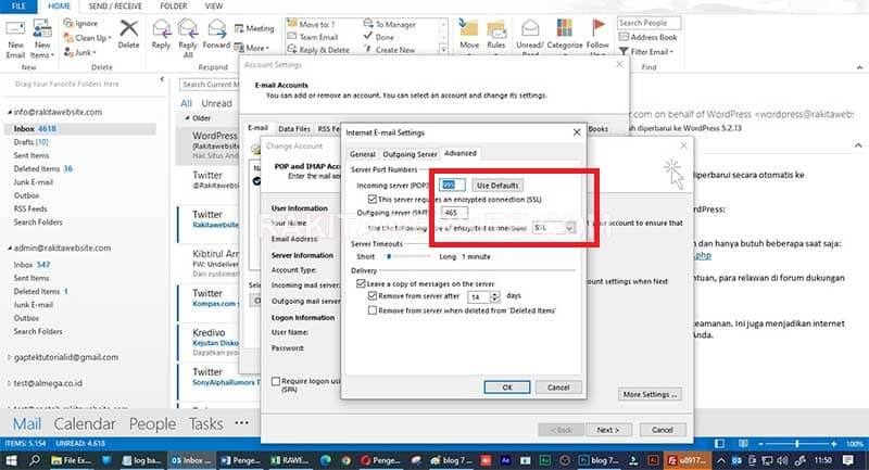 kelebihan kekurangan protocol email pop3 & imap