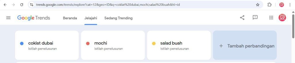 cara menggunakan google trend