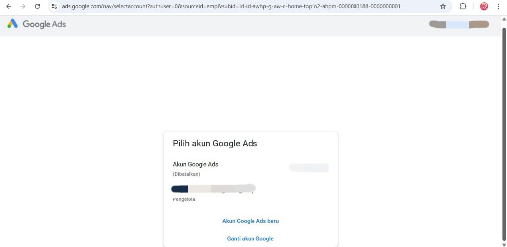 cara buat iklan di google