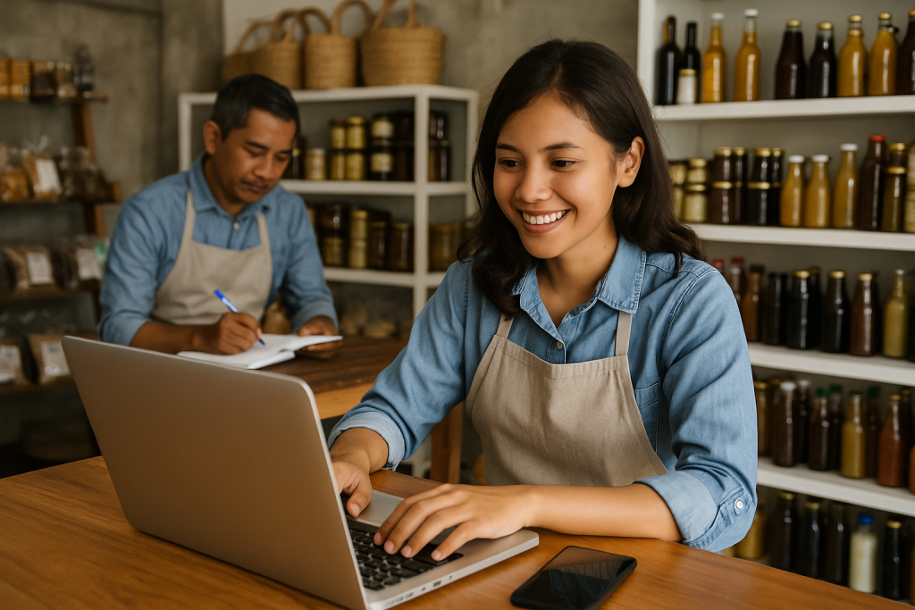 website profesional UMKM Cikarang