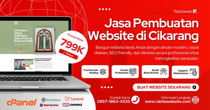 jasa pembuatan website murah di cikarang