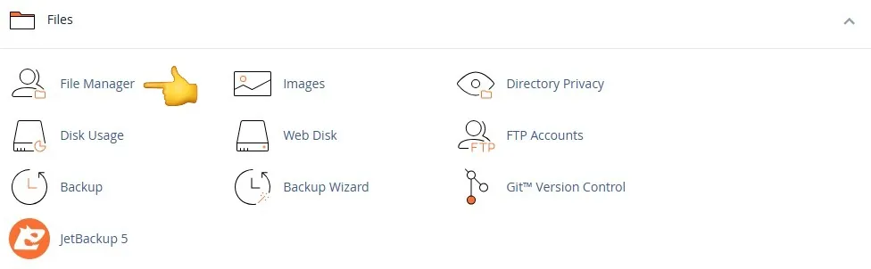 cara hosting web