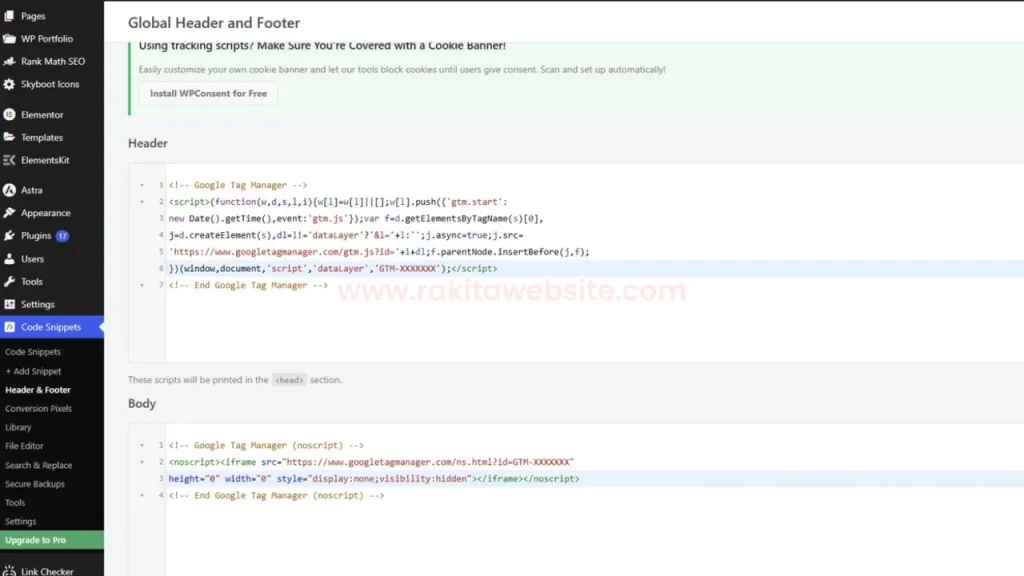 cara pasang google analytics di website 