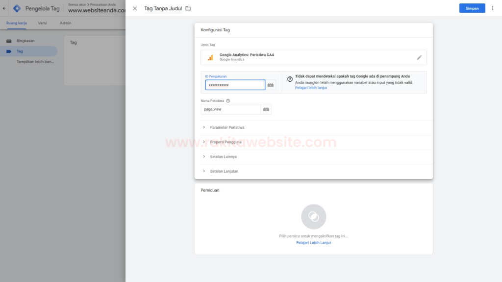 cara pasang google analytics di website (15)