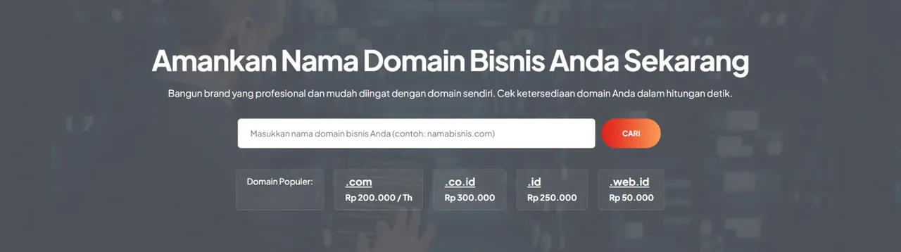 harga domain
