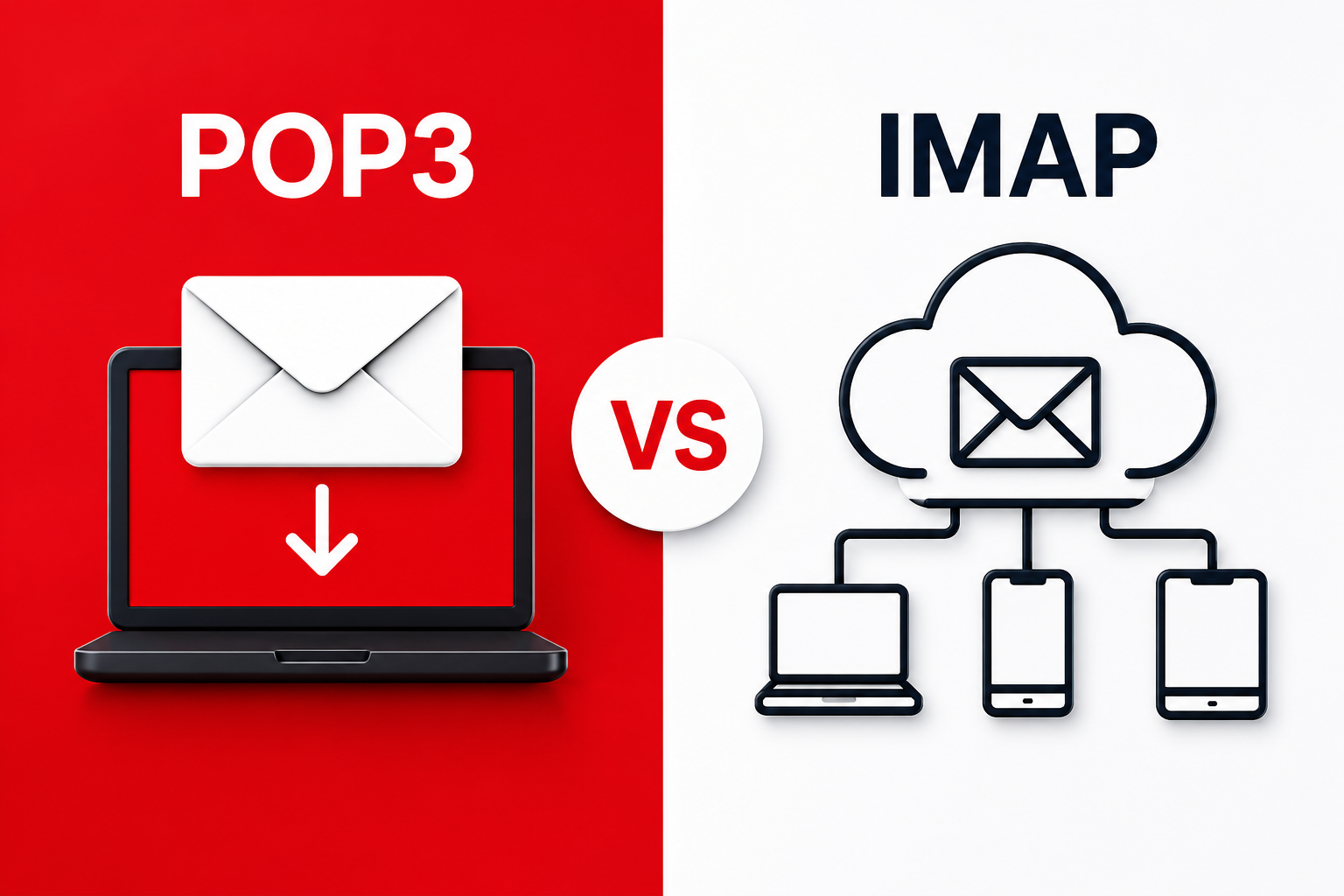 pop3 vs imapp