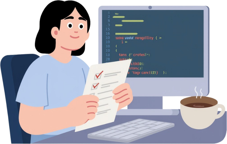 Ilustrasi proses pengerjaan VPS