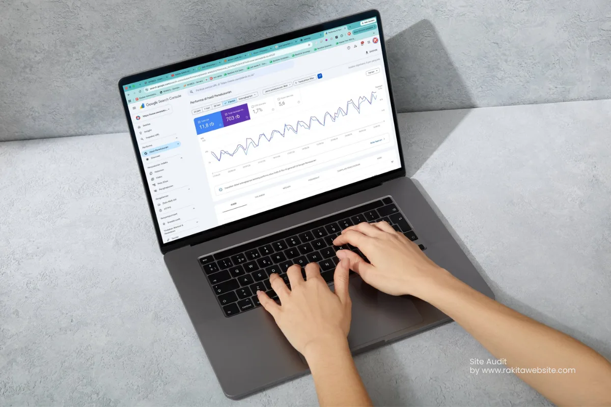 monitoring performa google search console